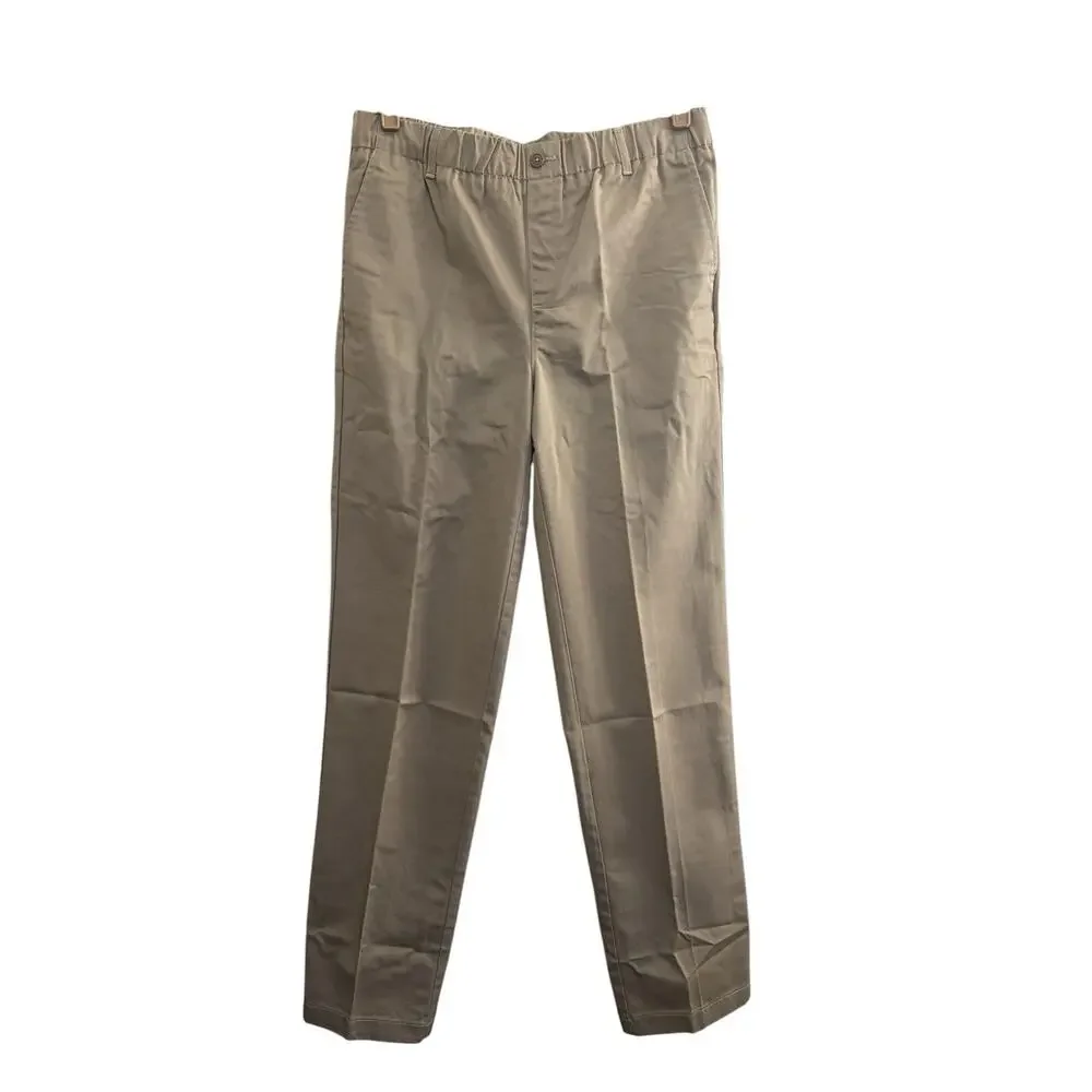 Lands End Boys 20 Elastic Waist Pullon Pants LOT 32W/31
